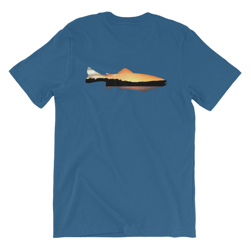 Sunset Trout Short Sleeve Tee