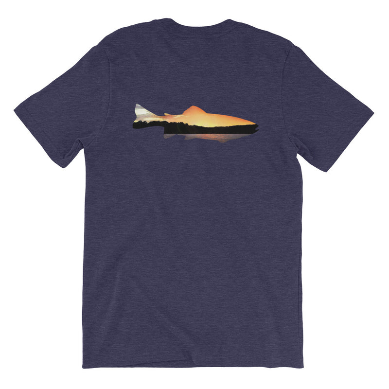 Sunset Trout Short Sleeve Tee