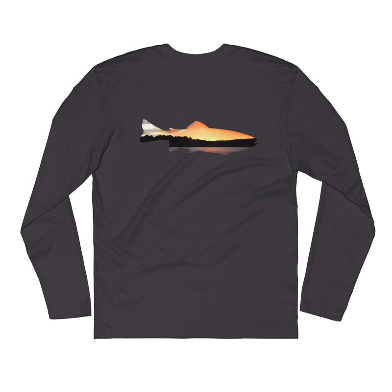 Sunset Trout Long Sleeve Tee